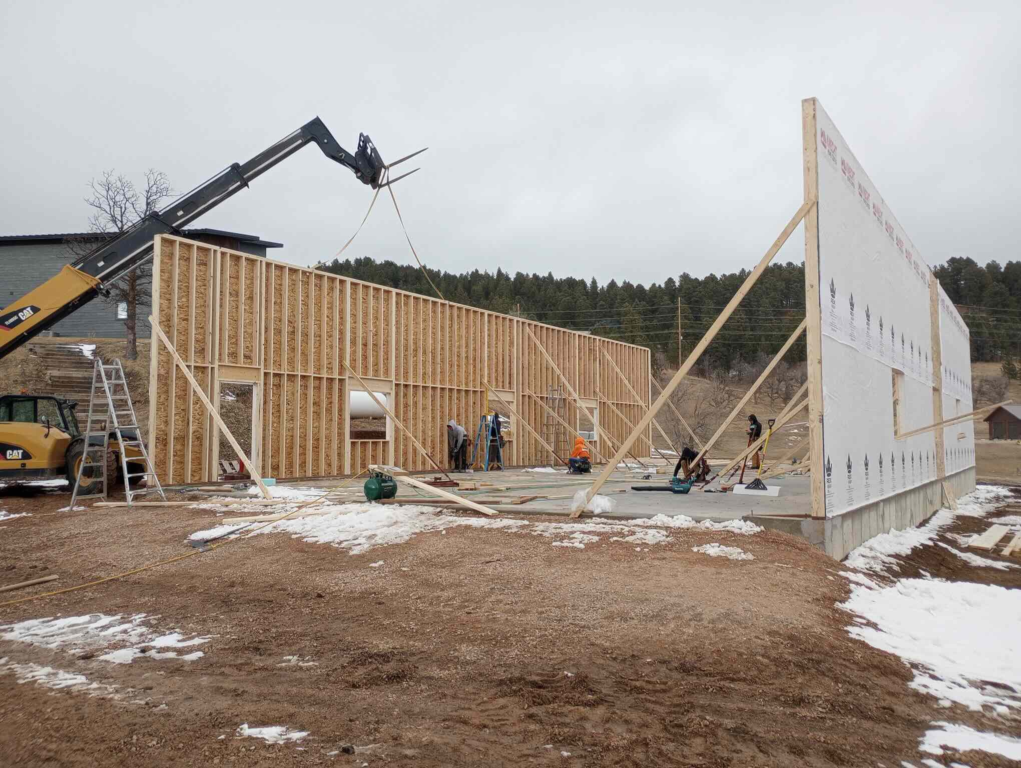 Preconstruction Black Hills custom home woodwork